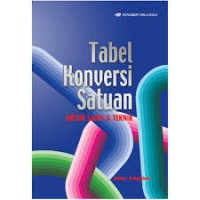 Image of Tabel konversi satuan untuk sains dan teknik