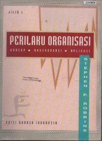 Image of Perilaku organisasi : konsep, kontroversi, aplikasi (jilid 1)