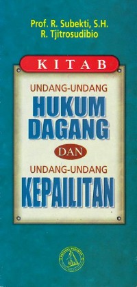Image of Kitab Undand-undang Hukum Dagang dan Undand-undang Kepailitan
