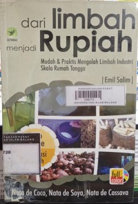 Image of Dari limbah menjadi rupiah mudah dan praktis mengolah limbah industri skala rumah tangga