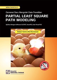 Image of Generasi baru mengolah data penelitian dengan: partial least square path modeling, aplikasi dengan software XLSTAT, smartPLS, dan visual PLS