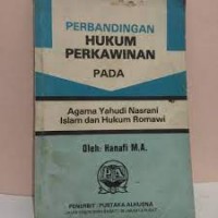 Image of Perbandingan hukum perkawinan pada agama yahudi nasrani islam dan hukum romawi