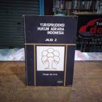 Image of Yurisprudensi hukum agraria indonesia jilid 2