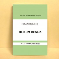 Image of Hukum perdata: Hukum benda