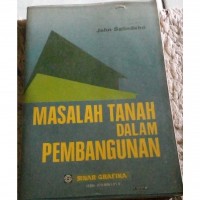 Image of Masalah tanah dalam pembangunan