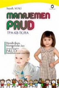 Image of Manajemen paud: TPA-KB-TK/RA
