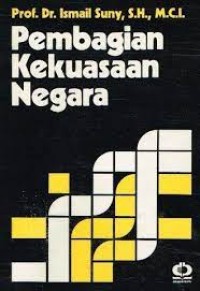 Image of Pembagian kekuasaan negara