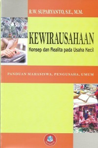 Image of Kewirausahaan : konsep dan realita pada usaha kecil