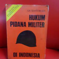 Image of Hukum pidana militer di indonesia