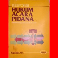 Image of Responsi hukum acara pidana (dalam penerapan sistem kredit semester)