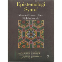 Image of Epistemologi syara': mencari format baru fiqh Indonesia
