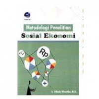 Image of Metodologi penelitian : sosial ekonomi