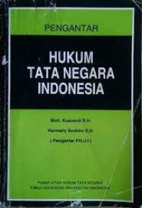 Image of Pengantar hukum tata negara indonesia