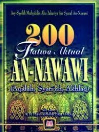 Image of 200 Fatwa aktual An-Nawawi (aqidah, syari'ah, akhlak)