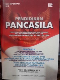 Image of Pendidikan pancasila