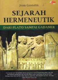 Image of Sejarah hermeneutik : dari Pilato sampai Gadamer
