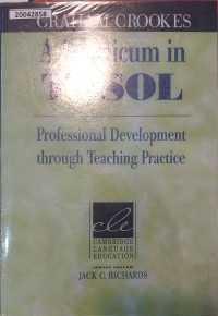 Image of A practicum in tesol :professional development through teaching practice