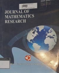 Image of Journal of mathematics research vol. 4 no.1 2012