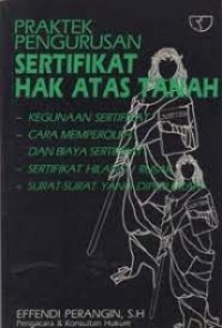 Image of Praktek pengurusan sertifikat hak atas tanah