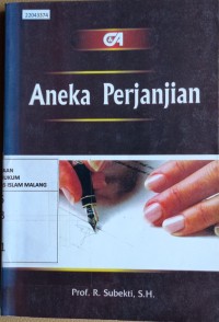 Image of Aneka perjanjian