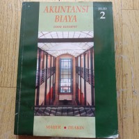 Image of Akuntansi Biaya (jilid 2)