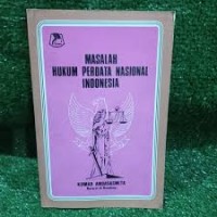 Image of Masalah hukum perdata nasional Indonesia