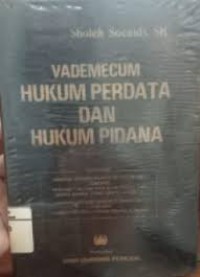 Image of Vademecum hukum perdata dan hukum pidana