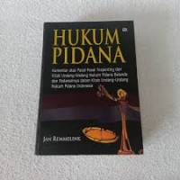Image of Hukum pidana