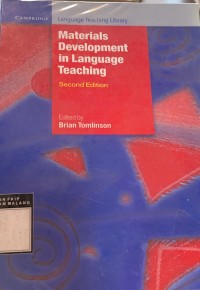 Image of Materials development in language teaching