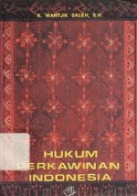 Image of Hukum perkawinan Indonesia