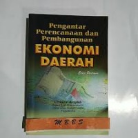Image of Pengantar perencanaan pembangunan ekonomi daerah