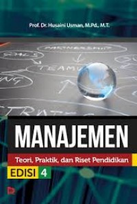 Image of Manajemen: teori, praktik, dan riset pendidikan