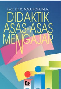 Image of Didaktik asas-asas mengajar