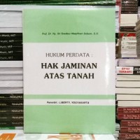 Image of Hukum Perdata: Hak jaminan atas tanah