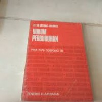 Image of Kitab undang undang hukum perburuhan