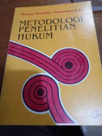 Image of Metodologi penelitian hukum