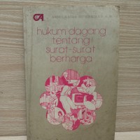 Image of Hukum dagang tentang surat surat berharga