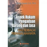 Image of Aspek hukum pengadaan barang & jasa dan berbagai permasalahannya