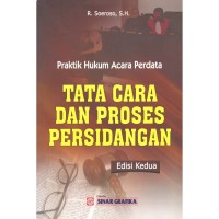 Image of Praktik hukum acara perdata : Tata cara dan proses persidangan edisi kedua