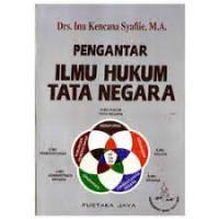 Image of Pengantar ilmu hukum tata negara