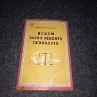 Image of Hukum acara perdata indonesia