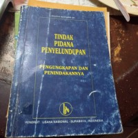 Image of Tindak pidana penyelundupan pengungkapan dan penindakannya