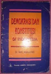 Image of Demokrasi dan konstitusi di indonesia