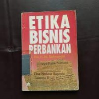 Image of Etika bisnis perbankan