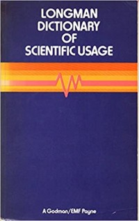 Image of Longman dictionary of scientific usage