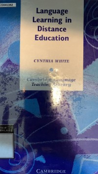 Image of Language learning in distance education