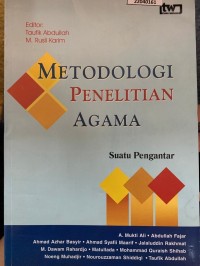 Image of Metodologi penelitian agama
