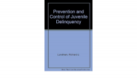 Image of Prevention and control of juvenile delinquency