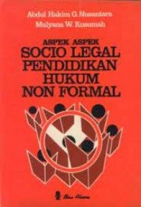 Image of Aspek-aspek socio legal pendidikan hukum non formal