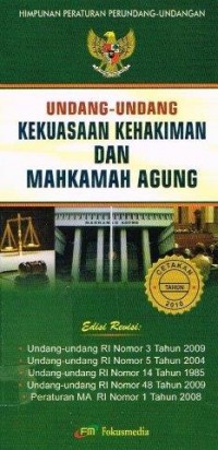 Image of Undang-undang keuasaan kehakiman dan mahkamah agung